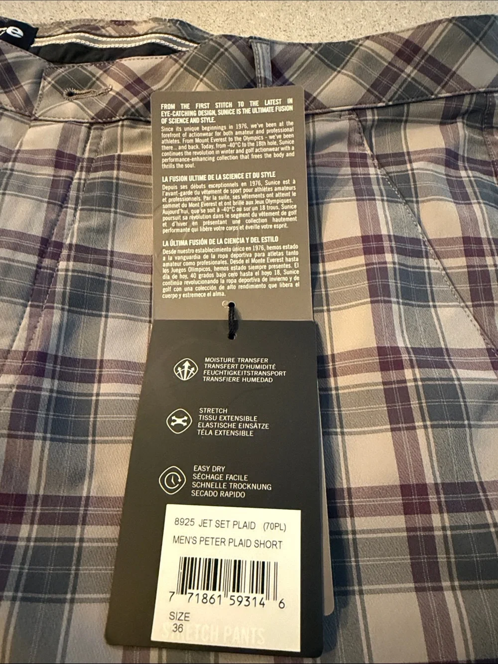 Sunice plaid mini